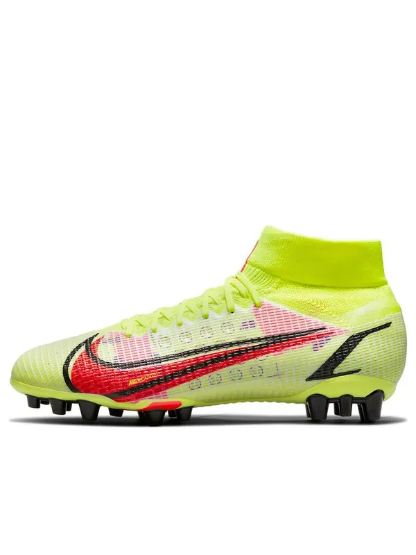 Кроссовки mercurial superfly 8 pro ag Nike — изображение 1 из 4, желтый/красный