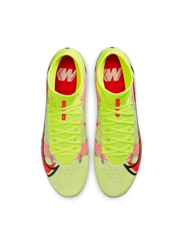 Кроссовки mercurial superfly 8 pro ag Nike — изображение 2 из 4, желтый/красный