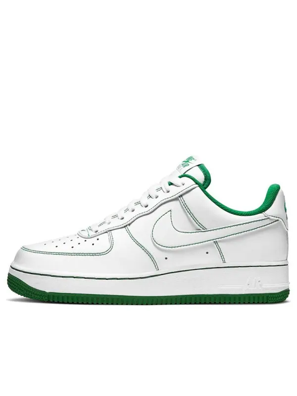 Кроссовки air force 1 '07 'contrast stitch - white pine green' Nike — изображение 1 из 4, белый/зеленый