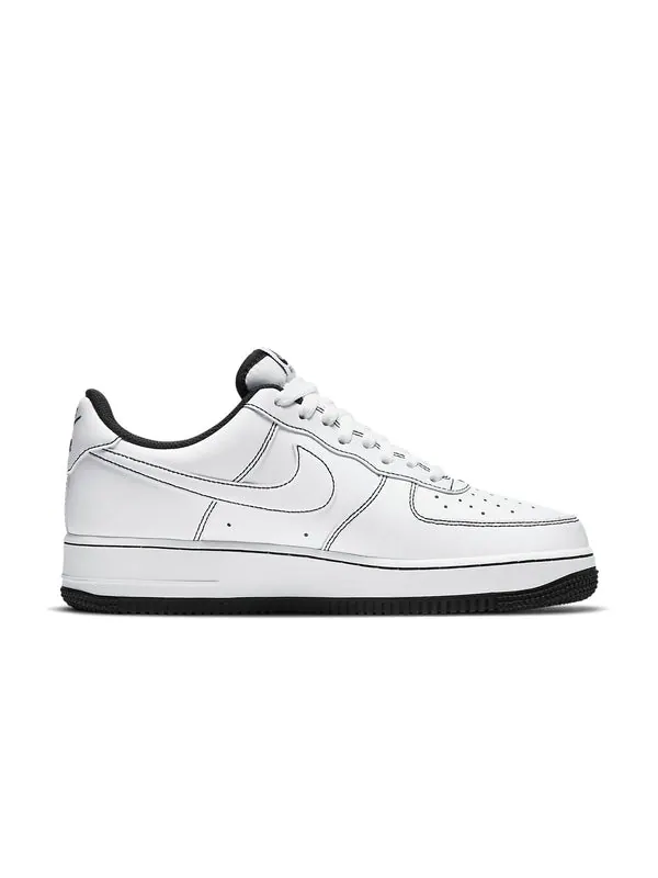 Кроссовки air force 1 '07 'contrast stitch' Nike — изображение 2 из 4, белый/черный