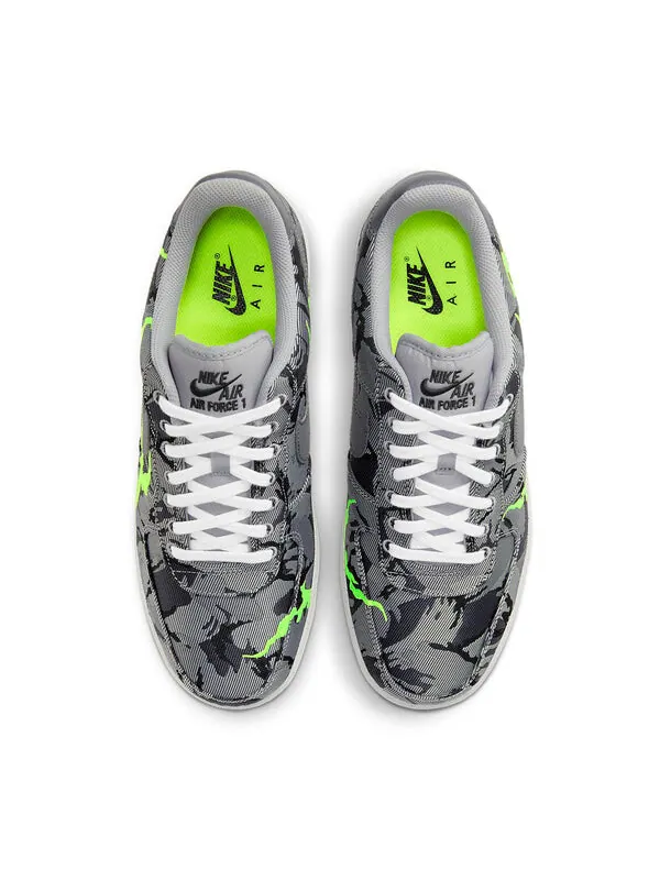 Кроссовки air force 1 '07 lx 'grey camo' Nike — изображение 4 из 4, серый/зеленый