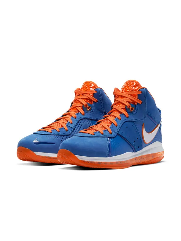 Кроссовки lebron 8 'hwc' Nike — изображение 3 из 4, синий/оранжевый