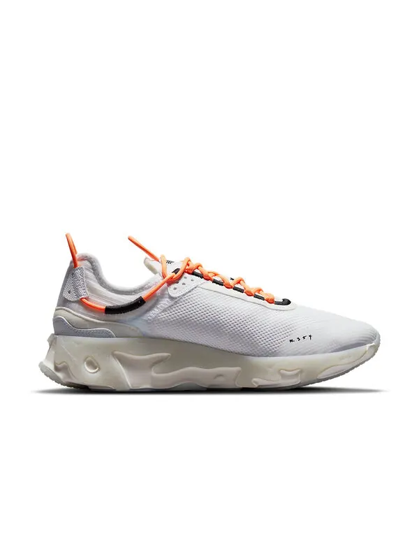 Кроссовки React Live Shoes Nike — изображение 2 из 4, белый/оранжевый