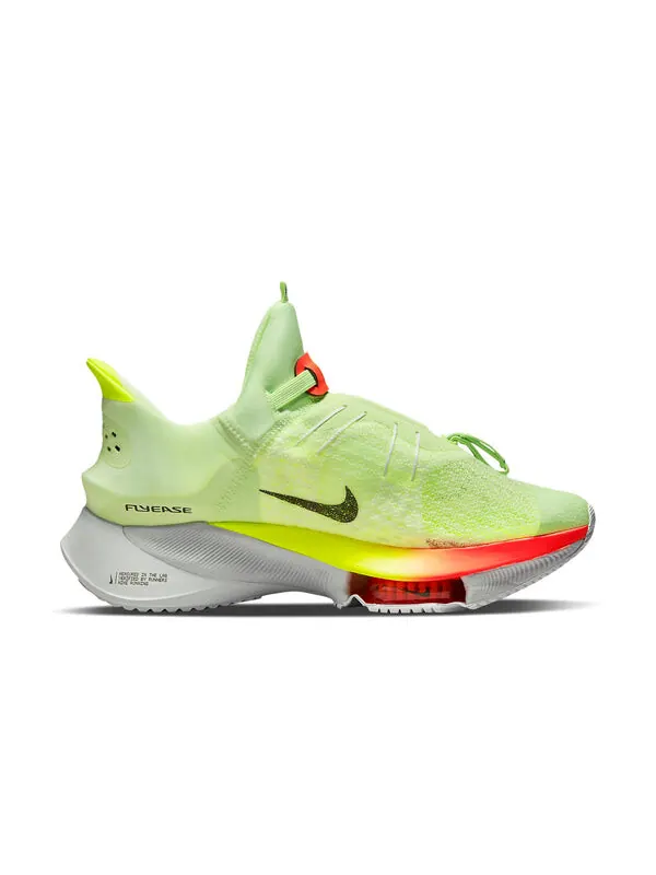 Кроссовки air zoom tempo next% flyease 'barely volt hyper orange' Nike — изображение 2 из 4, черный/оранжевый//черный