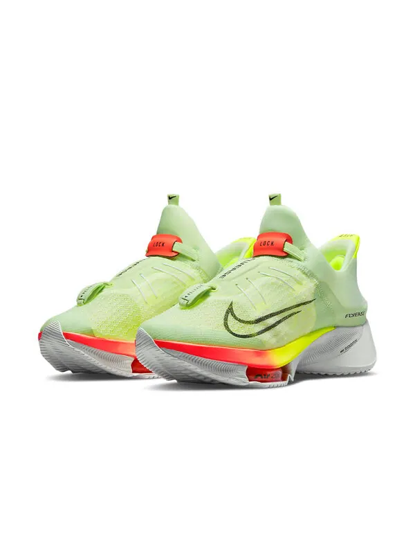 Кроссовки air zoom tempo next% flyease 'barely volt hyper orange' Nike — изображение 3 из 4, черный/оранжевый//черный