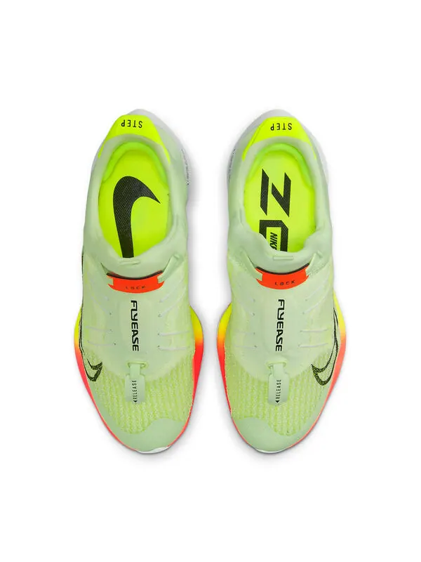 Кроссовки air zoom tempo next% flyease 'barely volt hyper orange' Nike — изображение 4 из 4, черный/оранжевый//черный