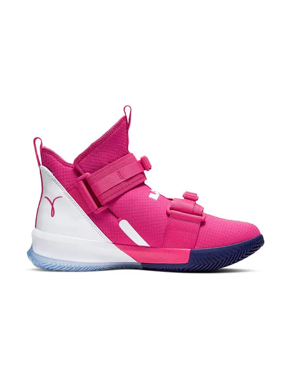 Кроссовки леброн солдат 13 Nike — изображение 2 из 4, розовый красный/белый