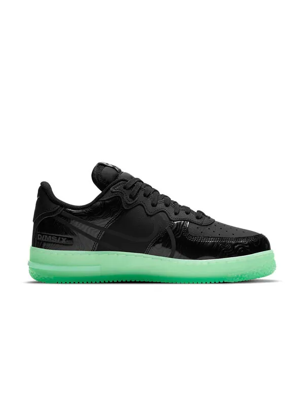 Кроссовки air force 1 react lv8 Nike — изображение 2 из 4, черный/черный/зеленый