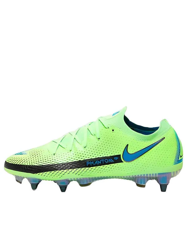 Кроссовки фантом gt elite sg pro Nike — изображение 1 из 4, зеленый/синий/черный