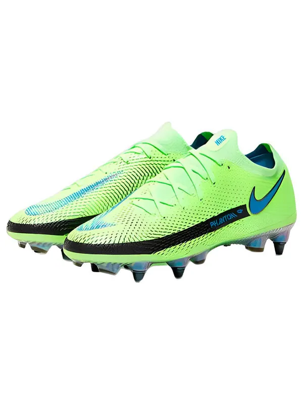 Кроссовки фантом gt elite sg pro Nike — изображение 3 из 4, зеленый/синий/черный