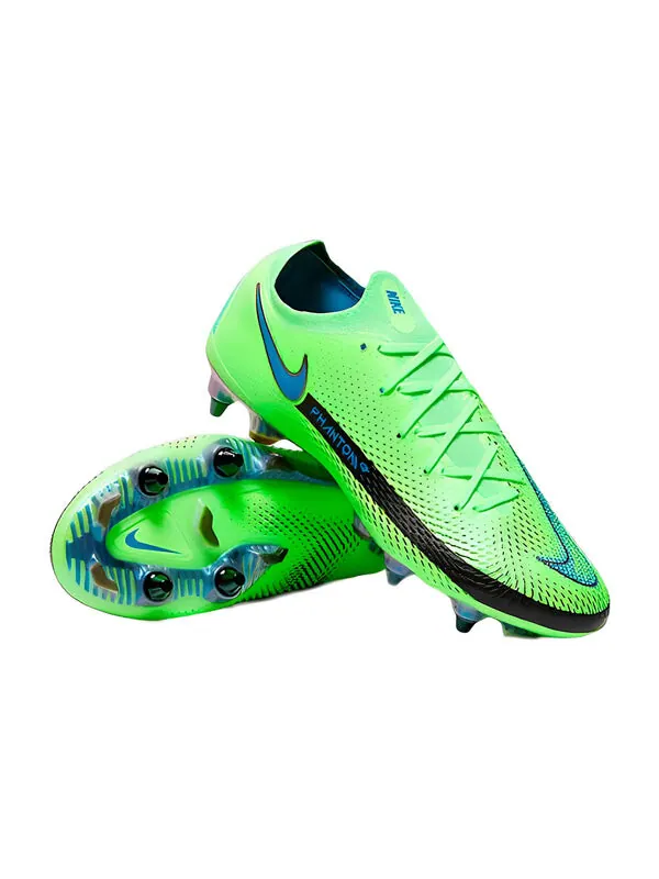 Кроссовки фантом gt elite sg pro Nike — изображение 4 из 4, зеленый/синий/черный