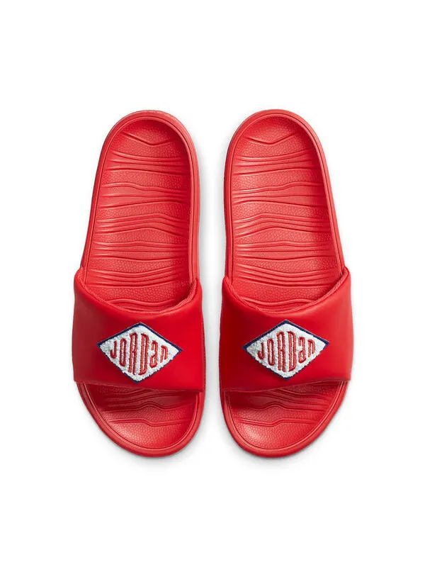 Тапочки break se red slippers Air Jordan — изображение 3 из 4, красный