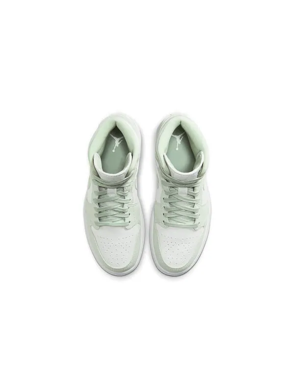 Кроссовки 1 средние Air Jordan — изображение 4 из 4, зеленый