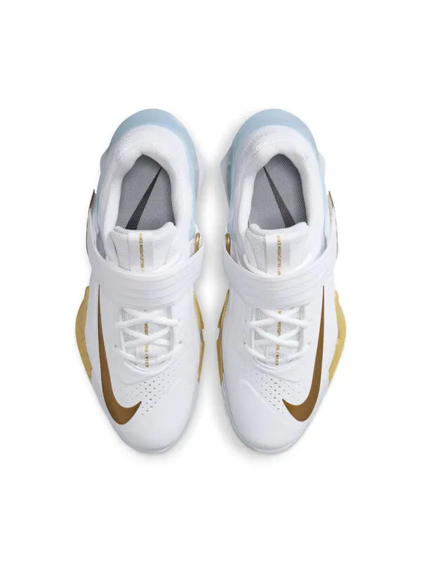 Кроссовки савалеос Nike — изображение 4 из 4, белый/золотистый