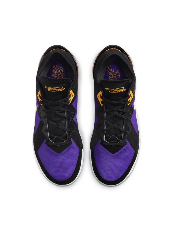 Кроссовки lebron 18 низкие Nike — изображение 4 из 4, черный/фиолетовый/желтый