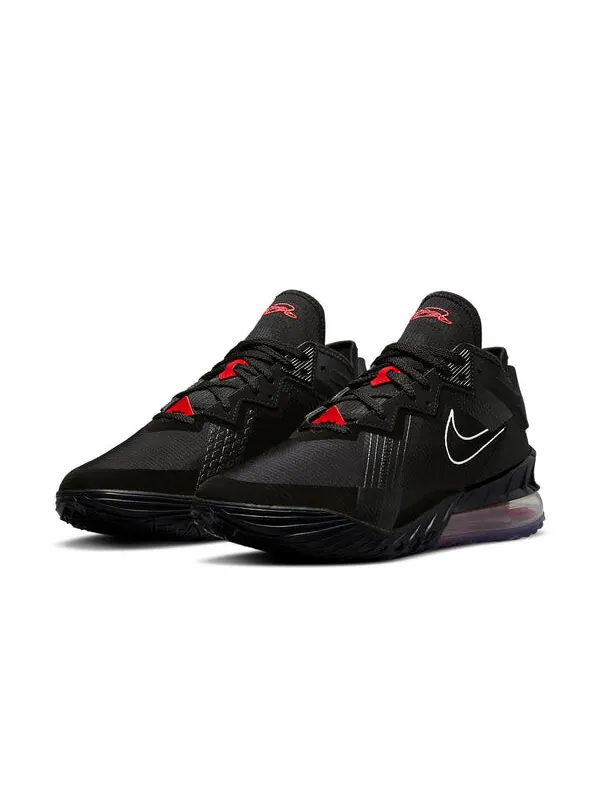 Кроссовки lebron 18 low ep 'bred' Nike — изображение 3 из 4, черный/белый/красный