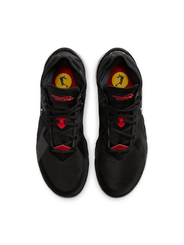 Кроссовки lebron 18 low ep 'bred' Nike — изображение 4 из 4, черный/белый/красный