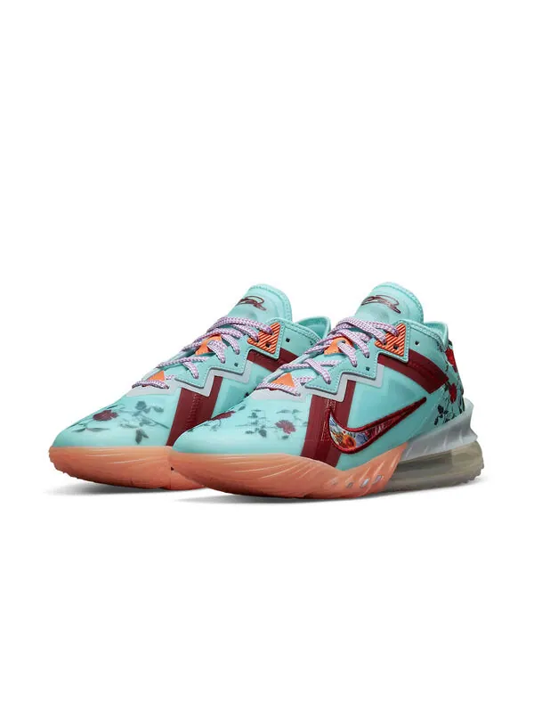 Кроссовки mimi plange x lebron 18 low ep 'daughters' Nike — изображение 3 из 4, красный/розовый/белый
