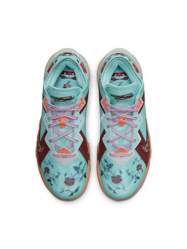 Кроссовки mimi plange x lebron 18 low ep 'daughters' Nike — изображение 4 из 4, красный/розовый/белый