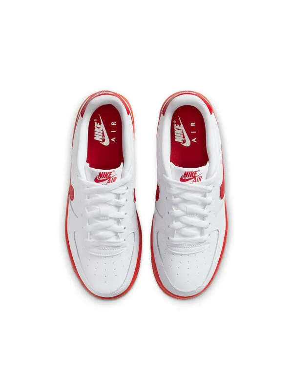 Кроссовки Air Force 1 Nike — изображение 4 из 4, белый/красный
