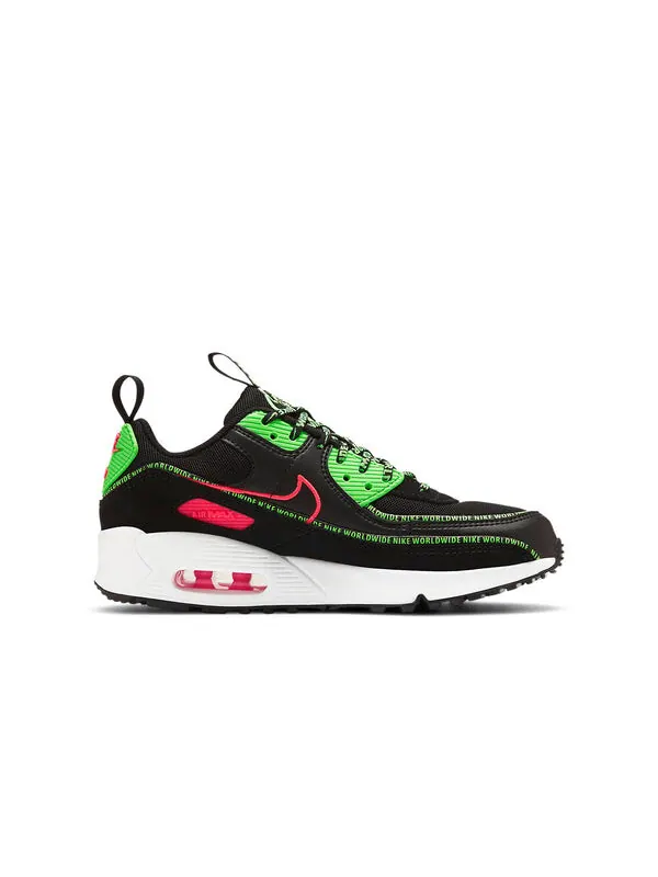 Кроссовки air max 90 se Nike — изображение 2 из 4, черный//зеленый/белый