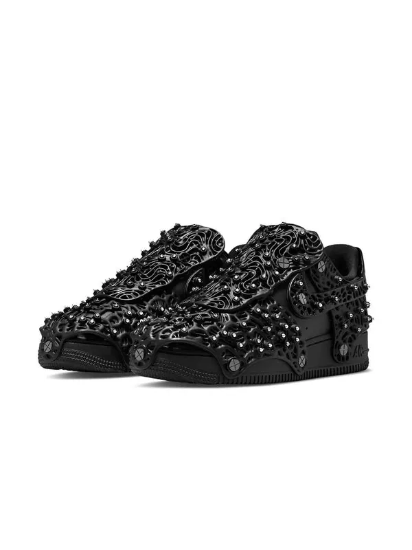 Кроссовки x swarovski air force 1 lxx Nike — изображение 3 из 4, черный