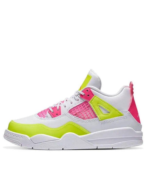 Кроссовки 4 ретро se Air Jordan — изображение 1 из 4, белый//розовый