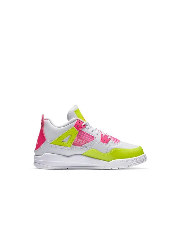 Кроссовки 4 ретро se Air Jordan — изображение 2 из 4, белый//розовый