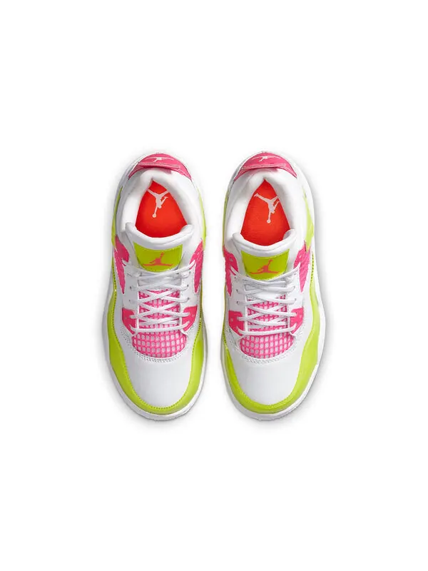 Кроссовки 4 ретро se Air Jordan — изображение 4 из 4, белый//розовый
