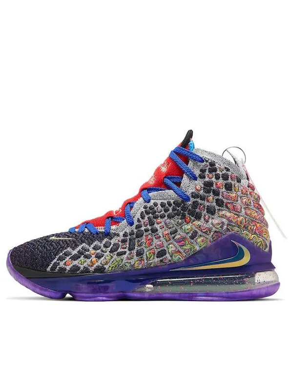 Кроссовки Nike LeBron 17 EP 'What The' — изображение 1 из 4, зеленый