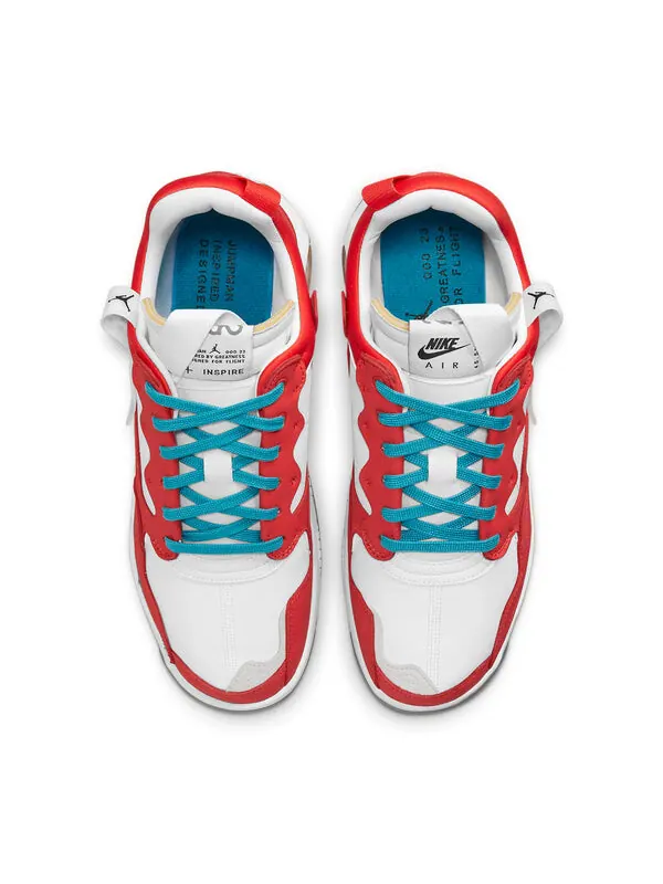 Кроссовки ma2 Air Jordan — изображение 4 из 4, белый/красный
