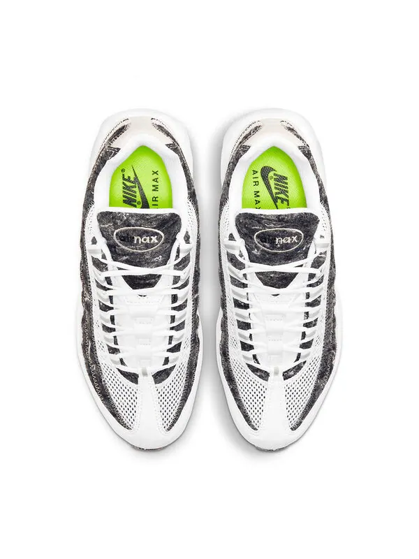 Кроссовки air max 95 crater se Nike — изображение 4 из 4, белый/серый