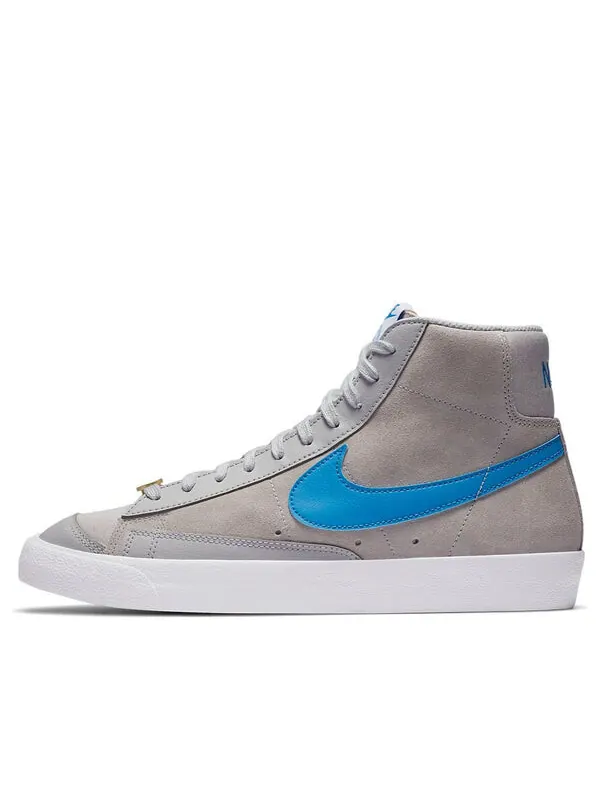 Кроссовки blazer mid '77 'coney island hoops' Nike — изображение 1 из 4, серый/синий