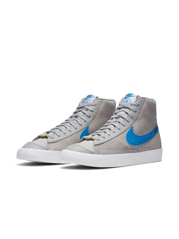 Кроссовки blazer mid '77 'coney island hoops' Nike — изображение 3 из 4, серый/синий