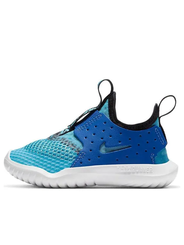 Кроссовки flex runner дышащие Nike — изображение 1 из 4, синий/белый/черный