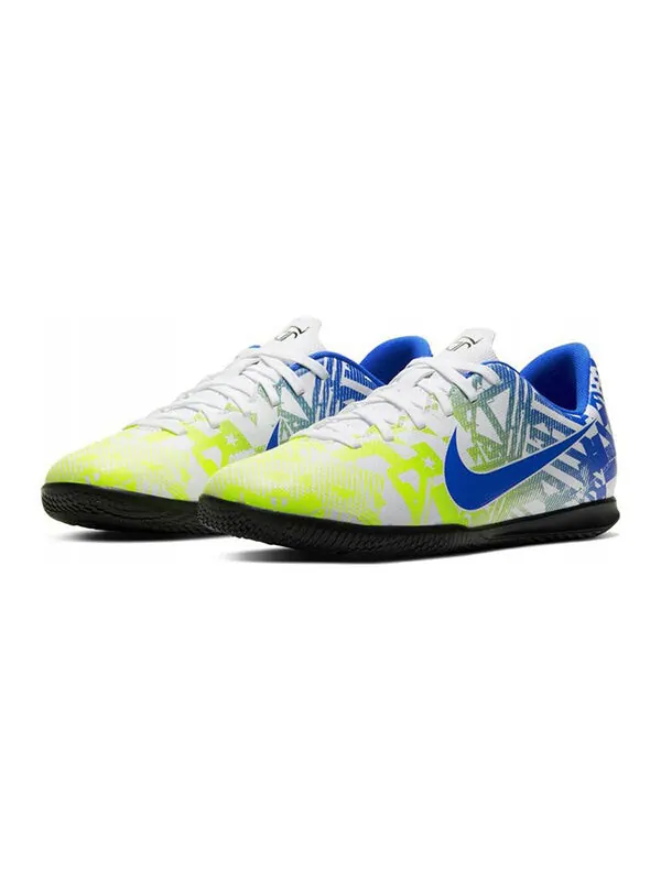 Кроссовки jr vapor 13 club njr ic крытый корт Nike — изображение 3 из 4, белый/синий