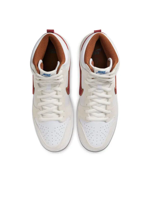 Кроссовки sb dunk high 'sail' Nike — изображение 4 из 4, бежевый