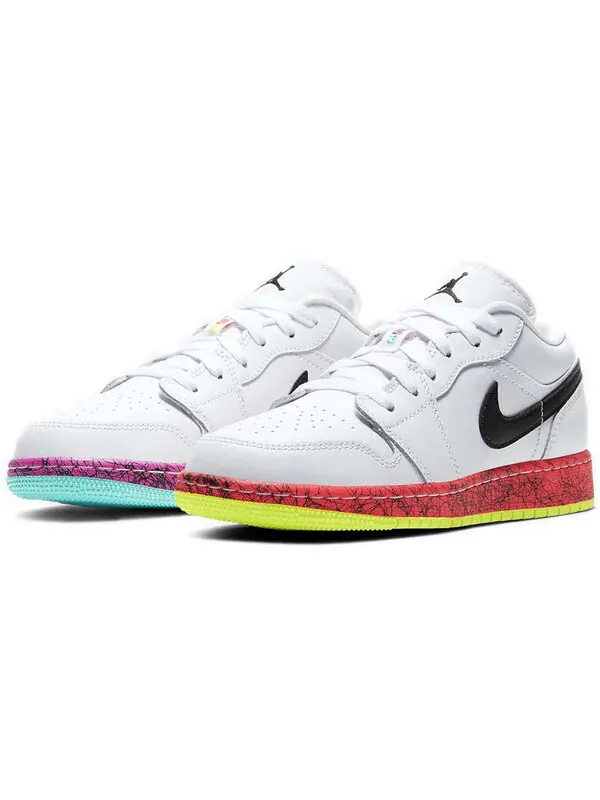 Кроссовки 1 низкие Air Jordan — изображение 3 из 4, мульти