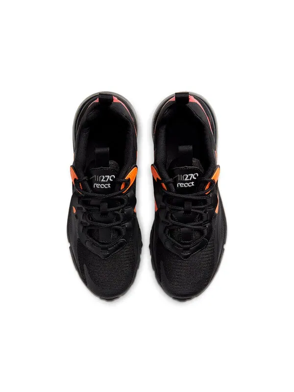 Кроссовки air max 270 react Nike — изображение 4 из 4, черный/оранжевый