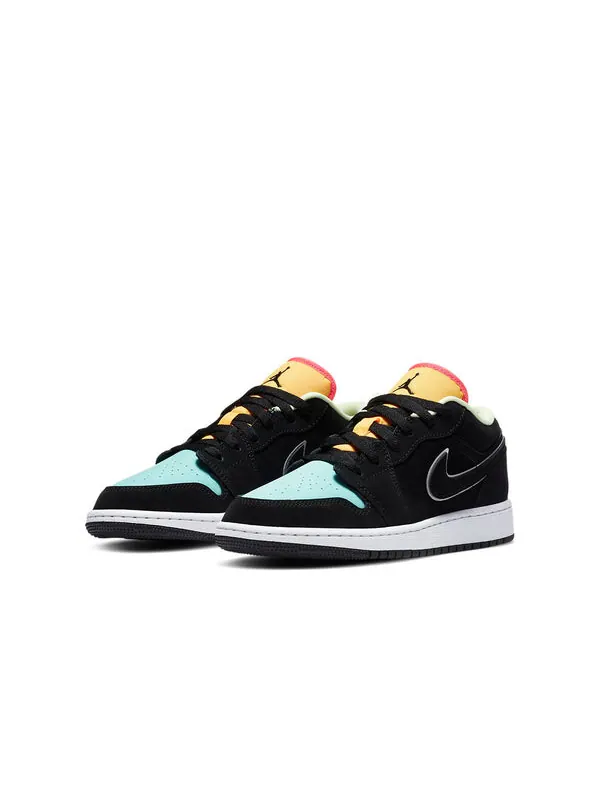 Кроссовки 1 low se Air Jordan — изображение 3 из 4, черный