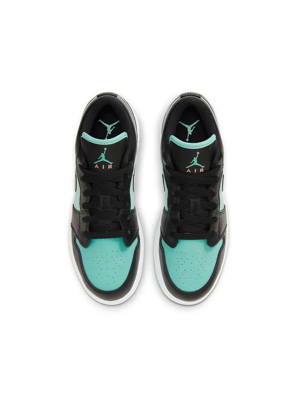 Кроссовки 1 low se Air Jordan — изображение 4 из 4, зеленый/черный