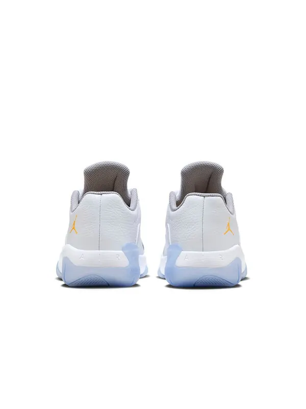Кроссовки 11 см фут низкие Air Jordan — изображение 4 из 4, белый/золотистый-серый