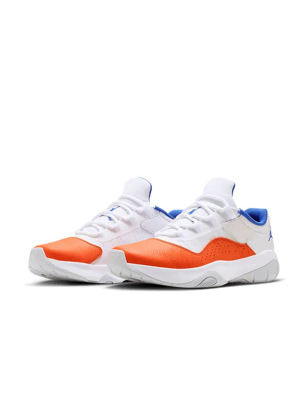 Кроссовки 11 cmft low 'knicks' Air Jordan — изображение 3 из 4, белый оранжевый
