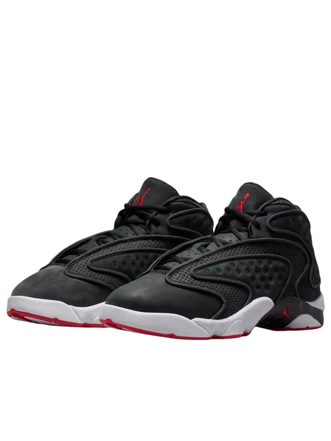 Кроссовки (WMNS) Air Jordan OG 'Black University Red' — изображение 2 из 6, черный