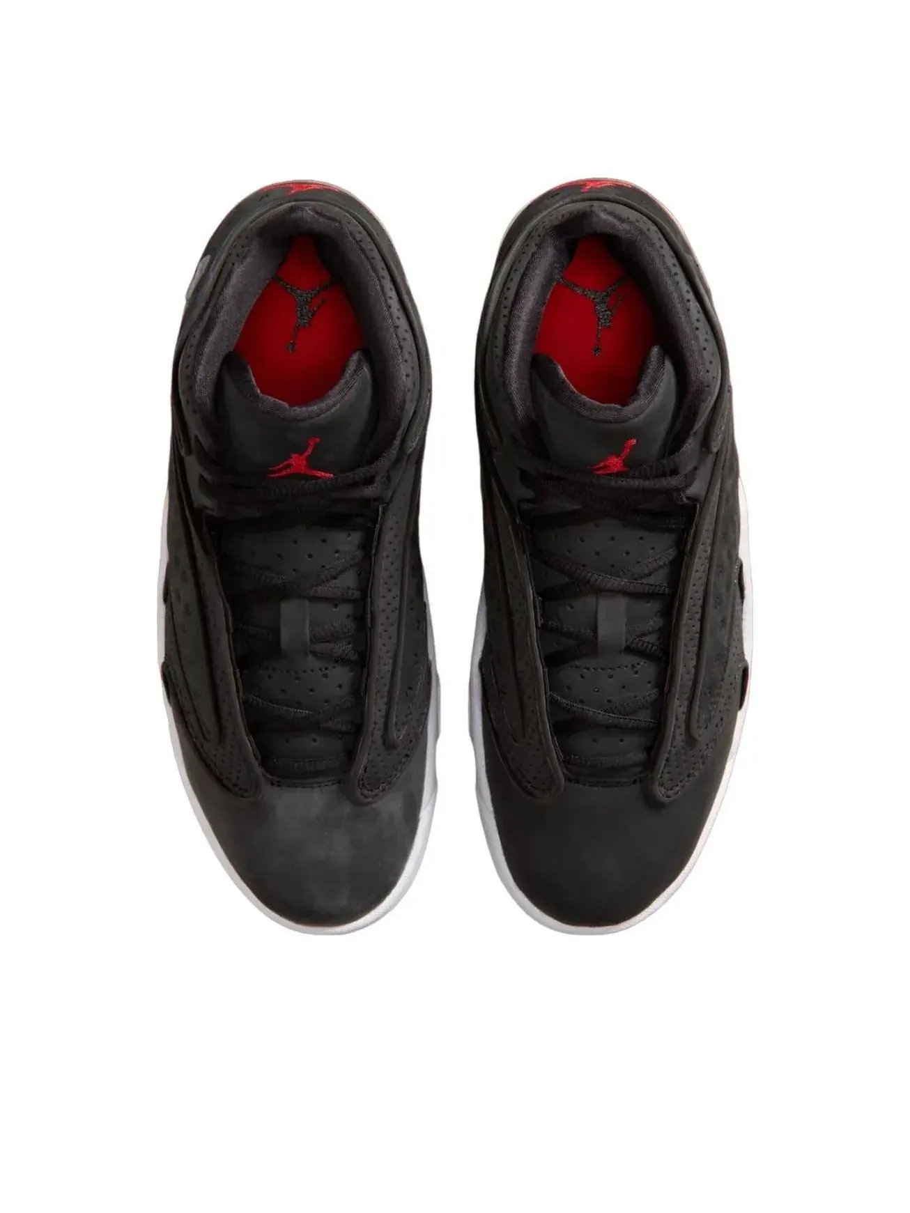 Кроссовки (WMNS) Air Jordan OG 'Black University Red' — изображение 3 из 6, черный