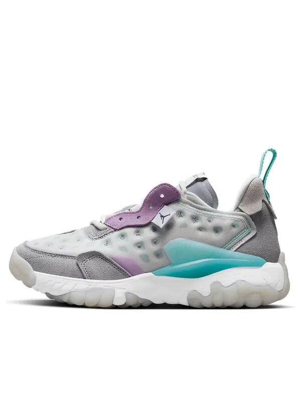 Кроссовки дельта 2 Air Jordan — изображение 1 из 4, серый/фиолетовый/зеленый