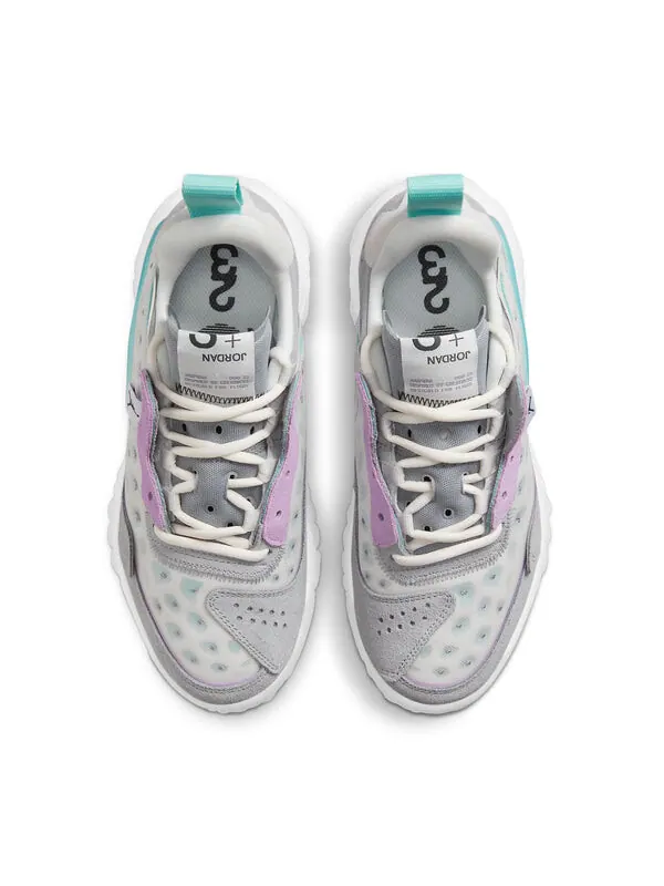 Кроссовки дельта 2 Air Jordan — изображение 4 из 4, серый/фиолетовый/зеленый