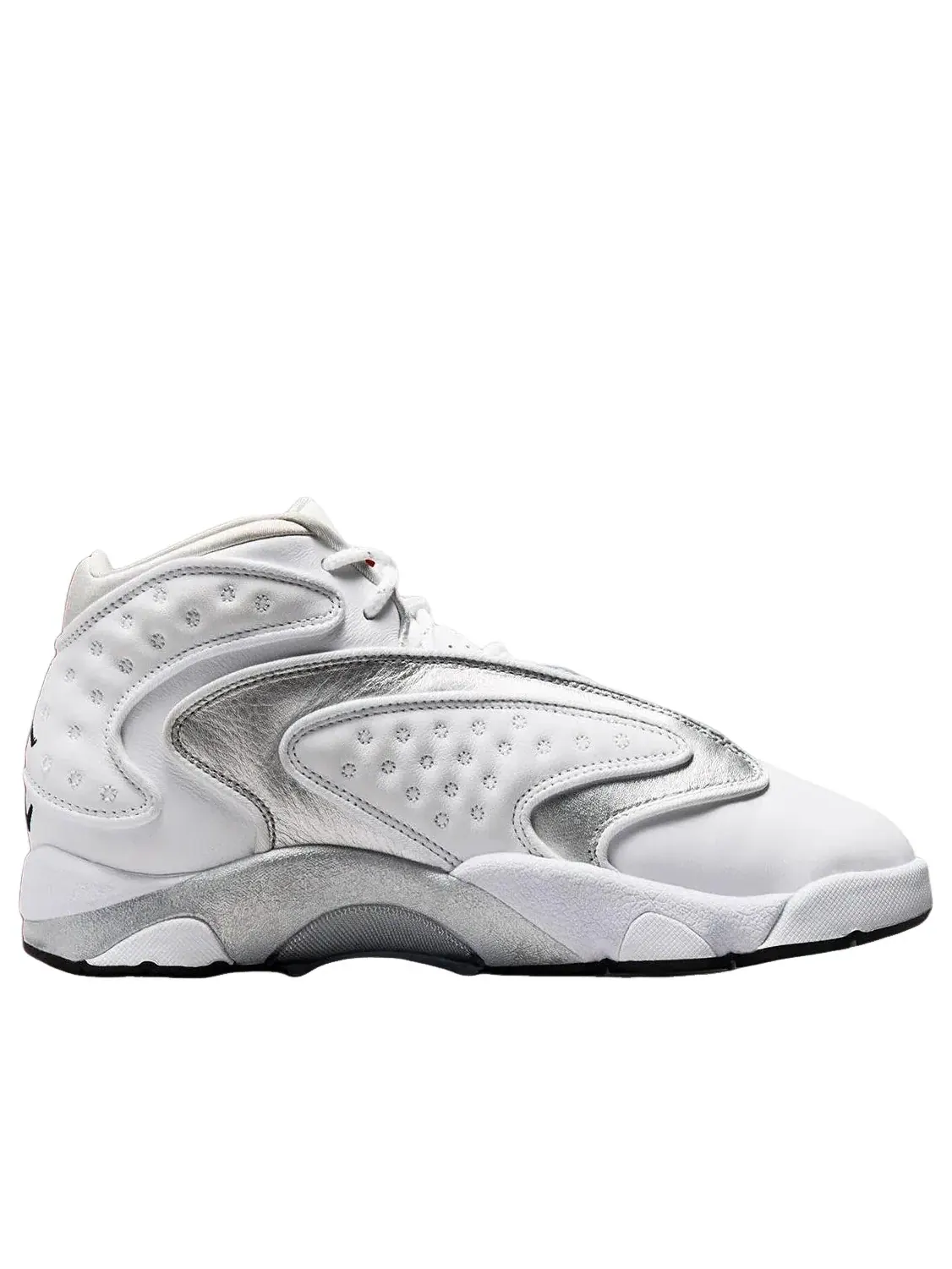 Кроссовки Air Jordan OG 'White Metallic Silver' CW0907-102 — изображение 2 из 6, белый