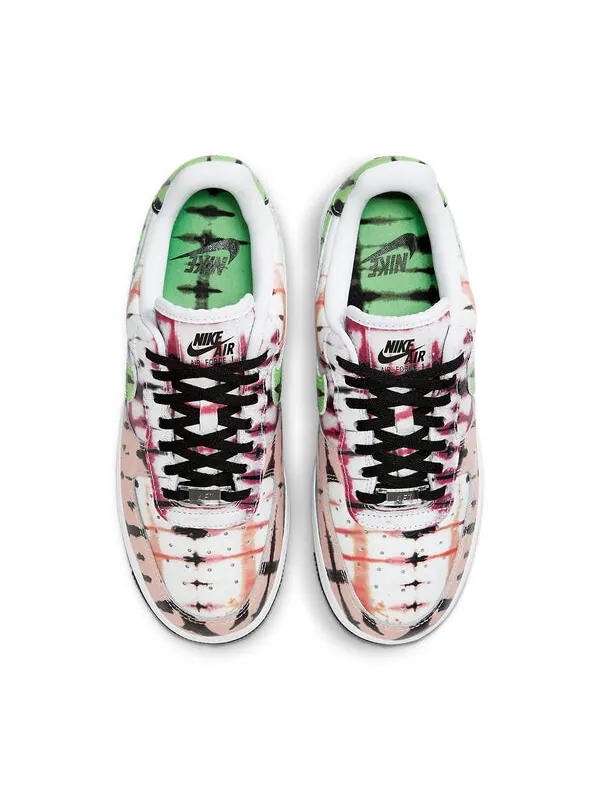 Кроссовки Air Force 1 Nike — изображение 4 из 4, белый/зеленый//черный
