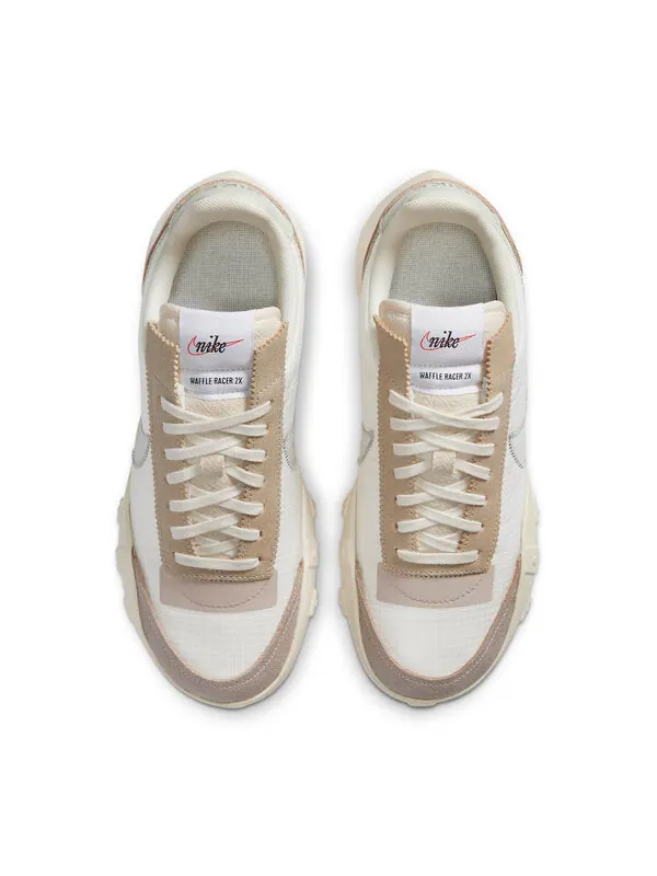Кроссовки вафельные гонщики lx Nike — изображение 4 из 4, белый/коричневый
